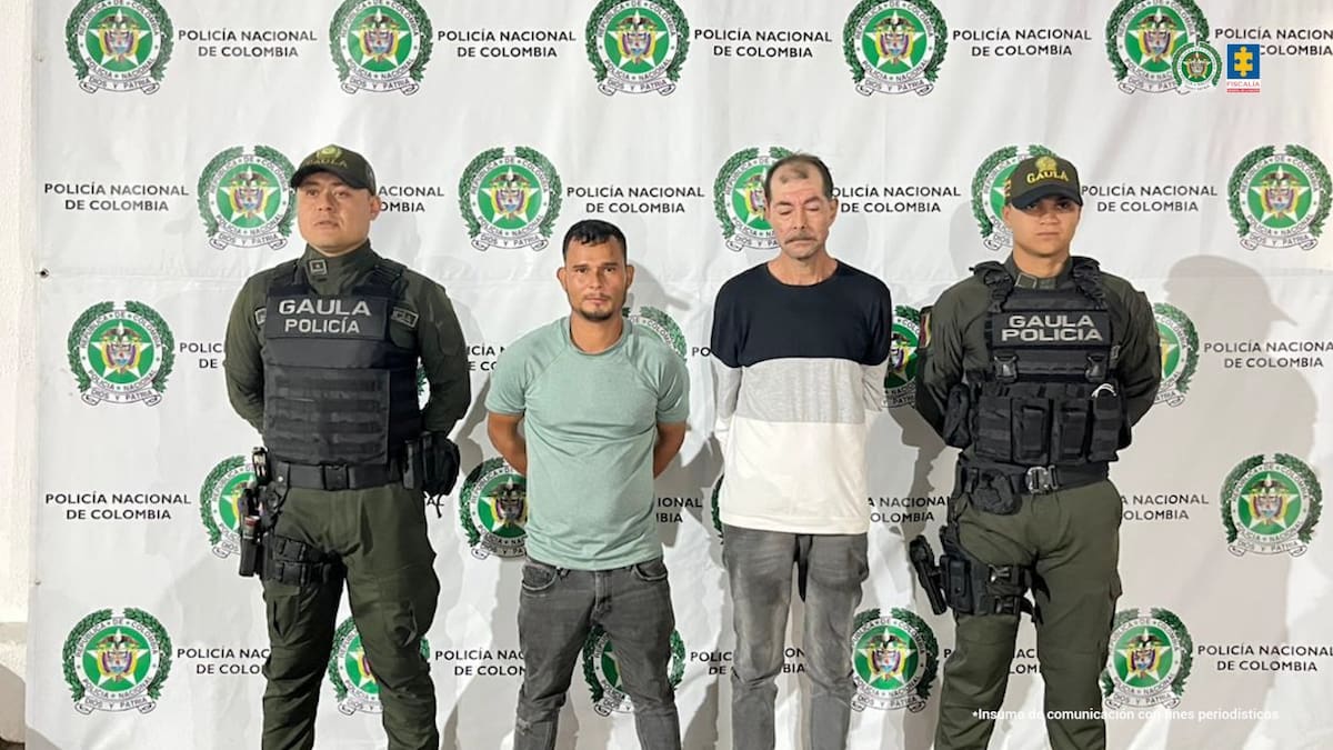 A la cárcel dos hombres en Ábrego señalados extorsionar a comerciantes