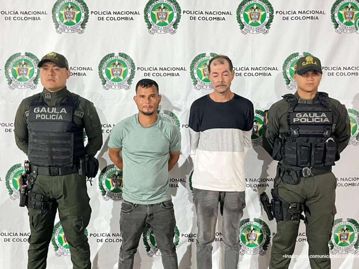 A la cárcel dos hombres en Ábrego señalados extorsionar a comerciantes