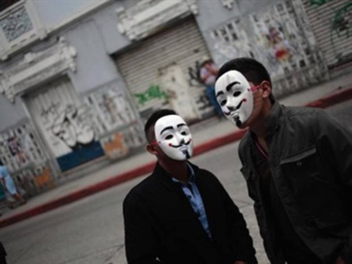 Anonymous se atribuye ataque a dos sitios web oficiales de Guatemala