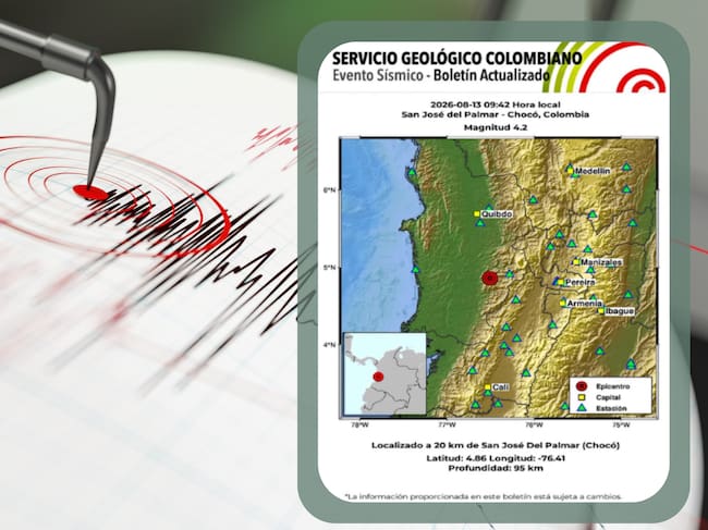 Imagen tomada de Getty Imagenes ( crédito: asbe) // Boletín del Servicio Geológico Colombiano tomada de X ( @sgcol )