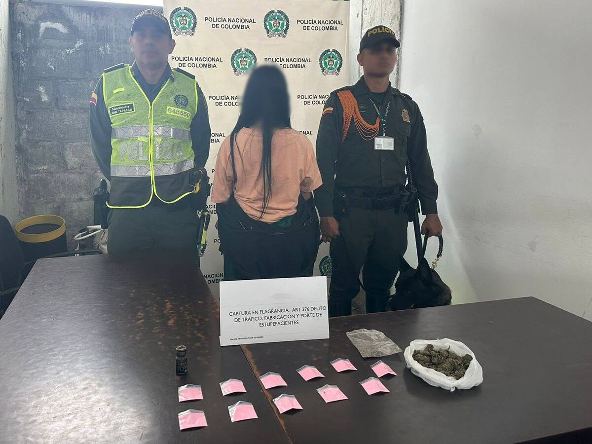 En el Aeropuerto de Pereira capturan a joven que pretendía llevar droga a Cartagena