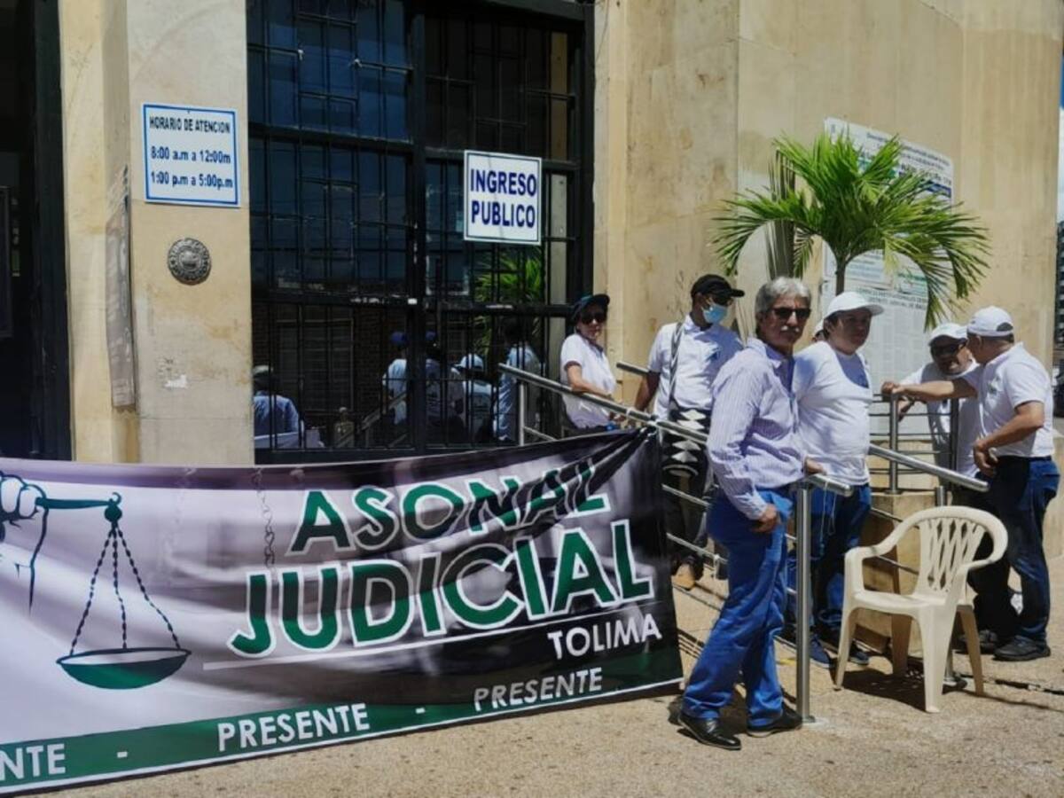 Crisis laboral atraviesan los trabajadores de la Rama Judicial del Tolima