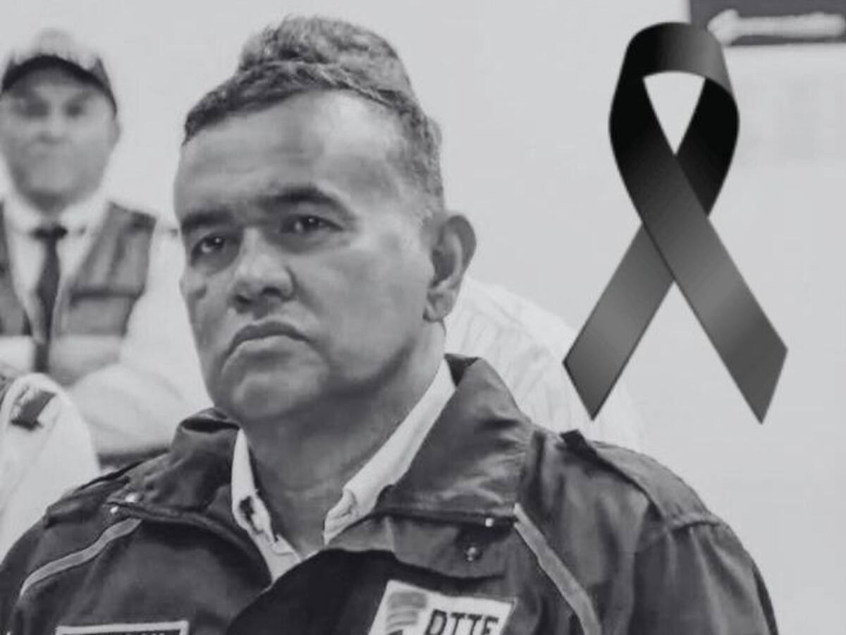 Murió el agente de tránsito arrollado por un motociclista en Floridablanca