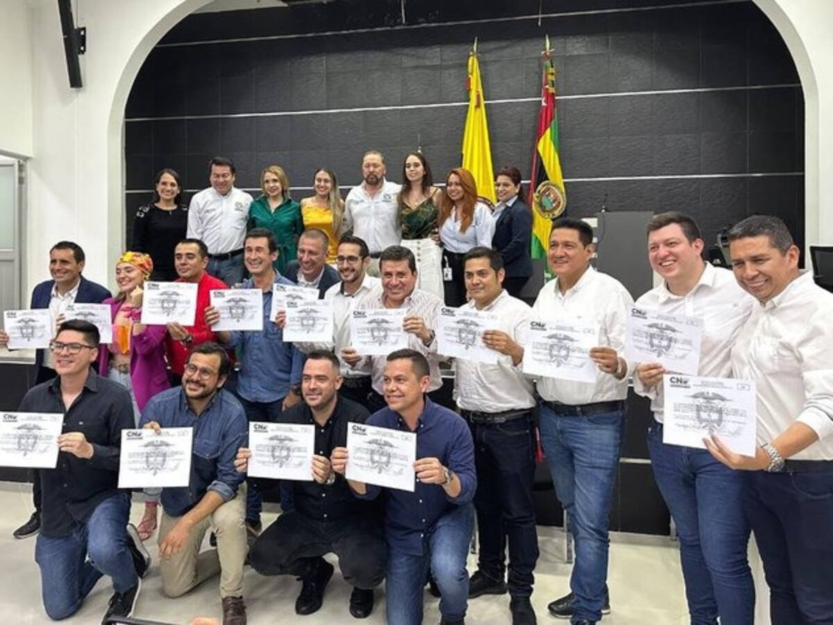 Concejales de Bucaramanga y diputados de Santander recibieron credenciales