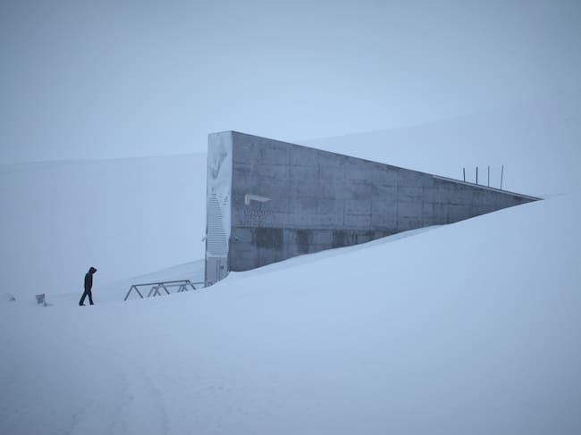 La Bóveda Global de Semillas de Svalbard. Foto: Getty Images.