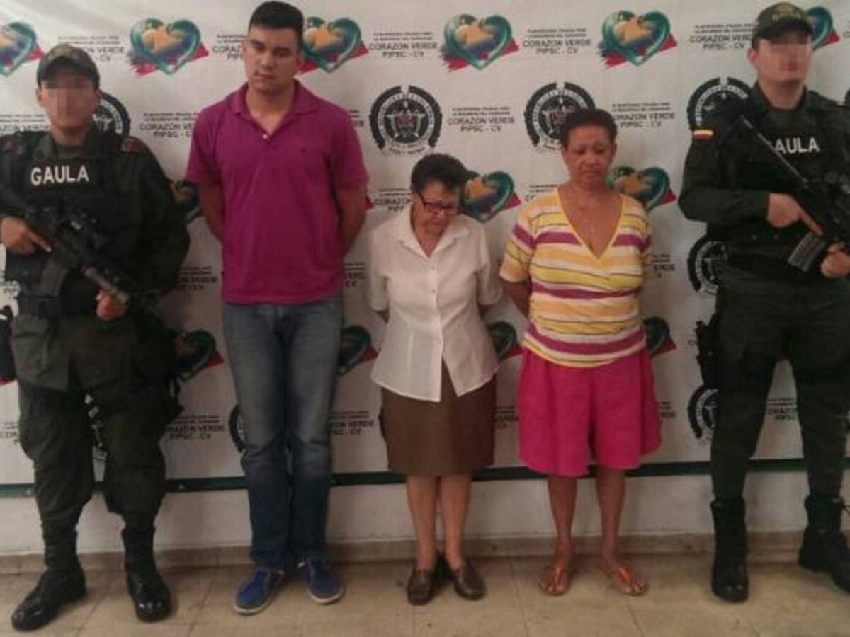 Desmantelan banda de extorsionistas "Los Sobrinos"