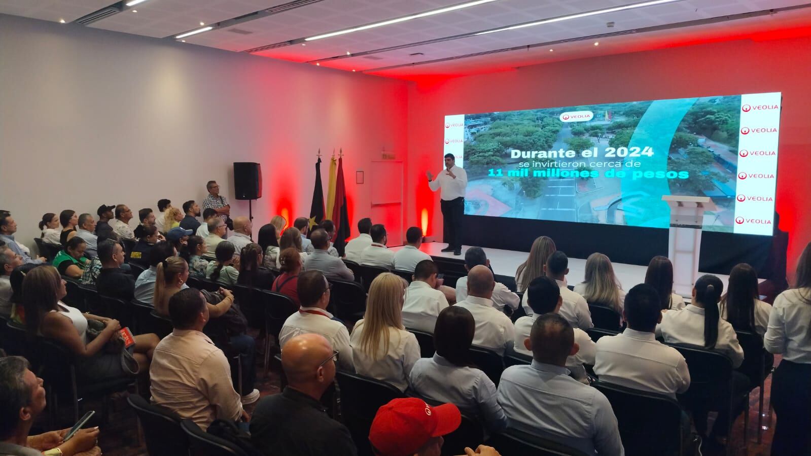 Rendición de cuenta Veolia para la vigencia 2024 / Foto: Caracol Radio