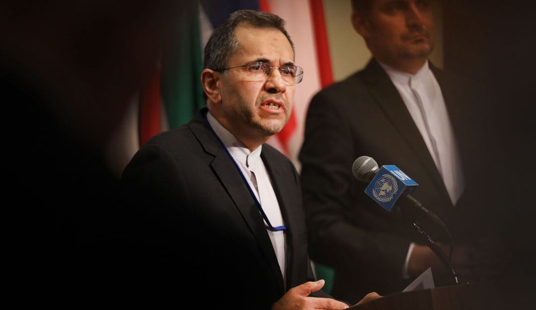 Embajador iraní Majid Takht Ravanchi