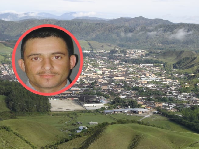 Alias Pimpón del frente 36 de alias Calarcá: foto cortesía para Caracol Radio