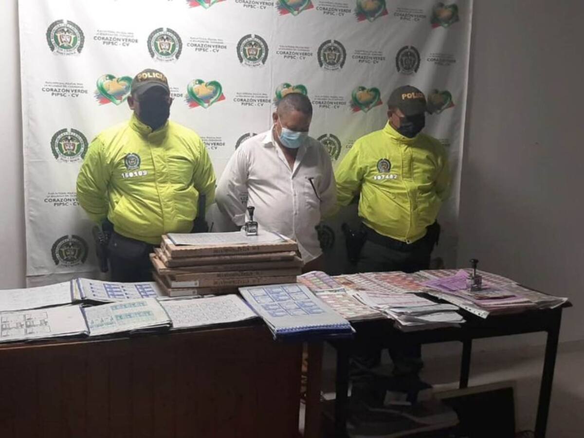 Capturan a una persona por chance ilegal en Magangué, Bolívar