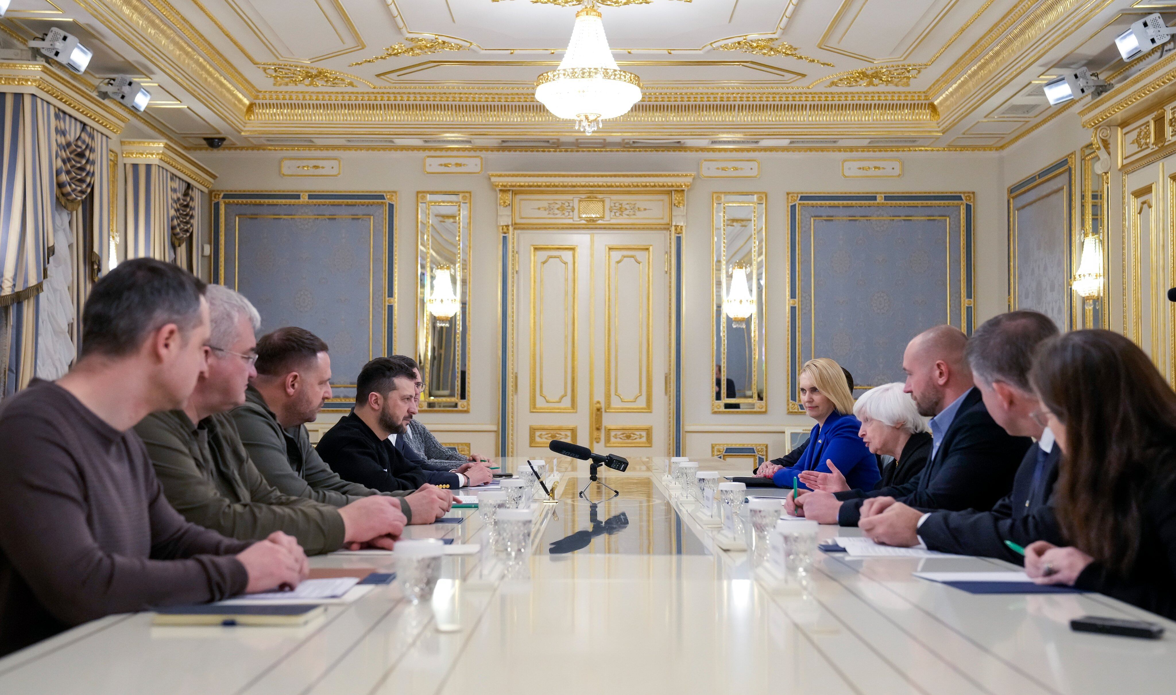 La Secretaria del Tesoro de EE.UU. viaja de sorpresa a Ucrania. Foto: @SecYellen