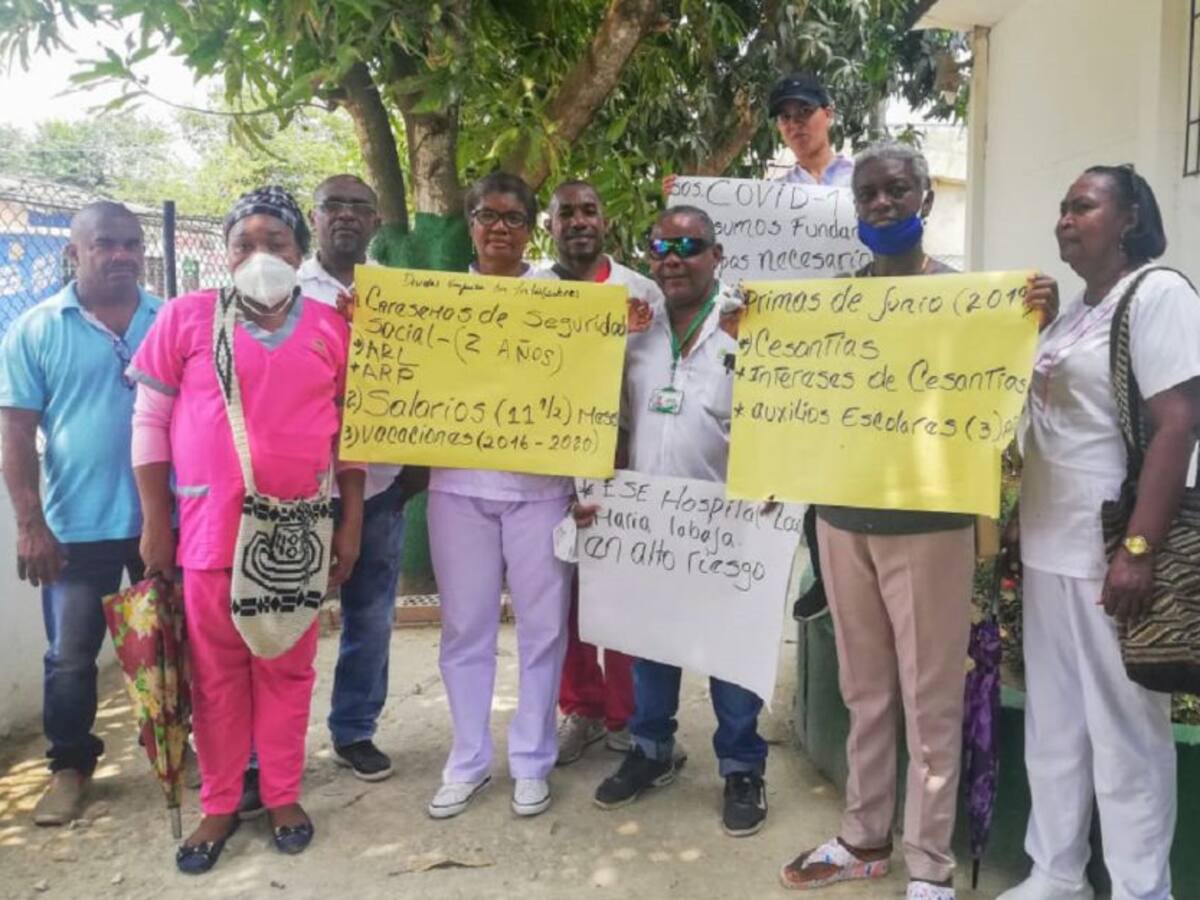 Empleados de la ESE en María La Baja- Bolívar protestarán por pagos