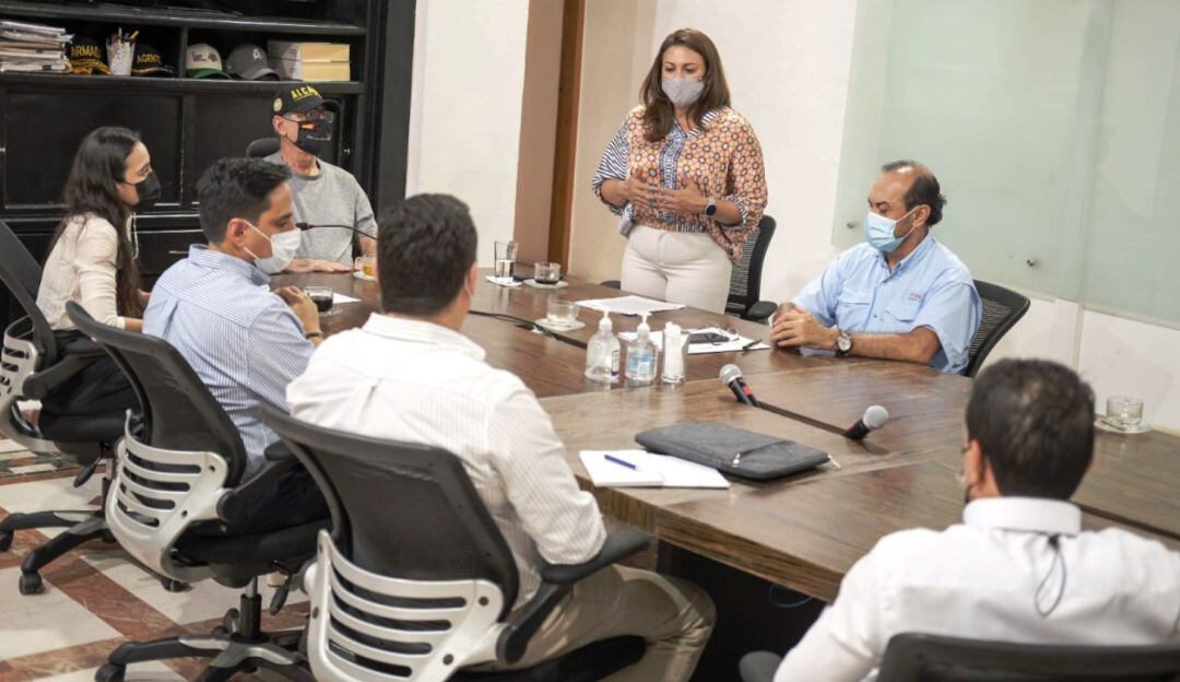 Alcaldía de Cartagena y Superintendencia de Servicios Públicos definen acciones a tomar para el servicio de aseo