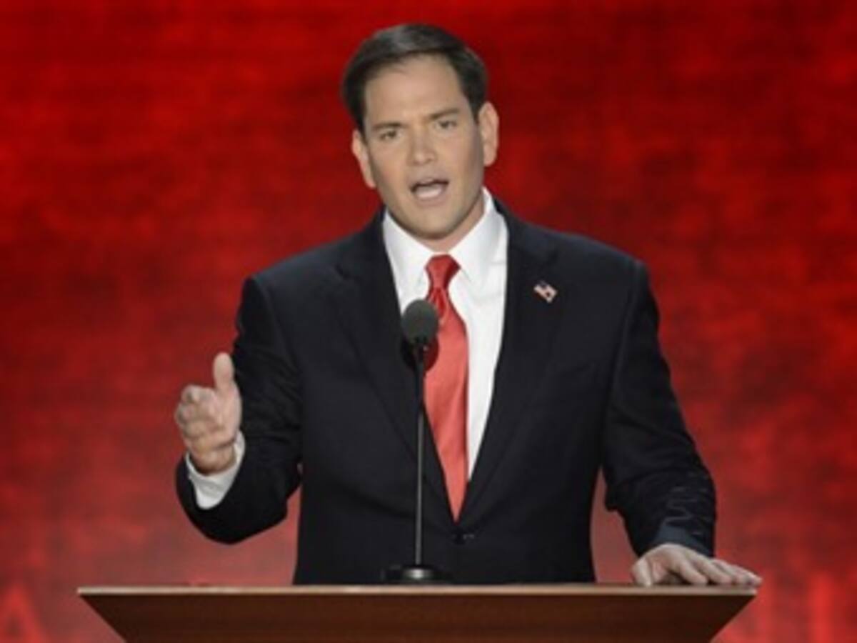 Senador estadounidense Marco Rubio, pide fortalecer relaciones con Colombia