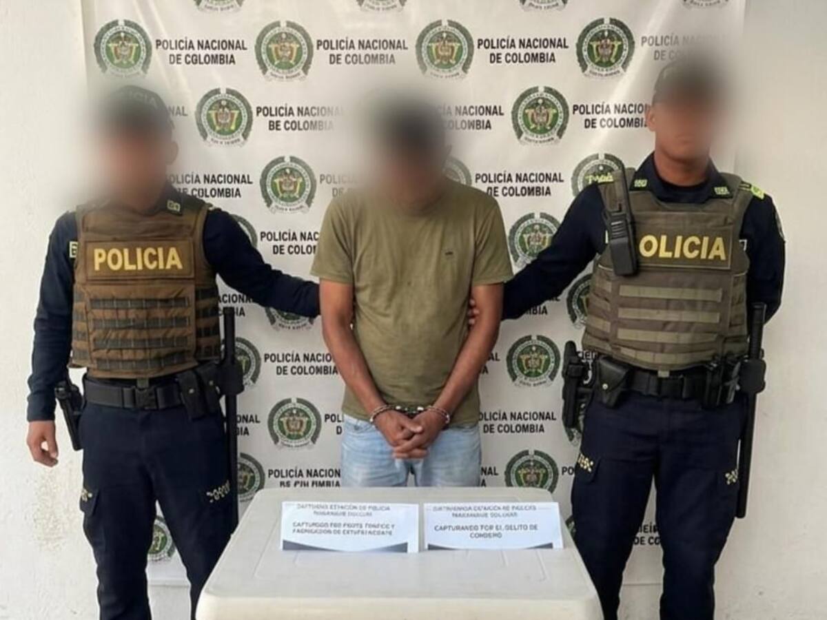 Capturado hombre en Magangué por presunta comercialización de drogas