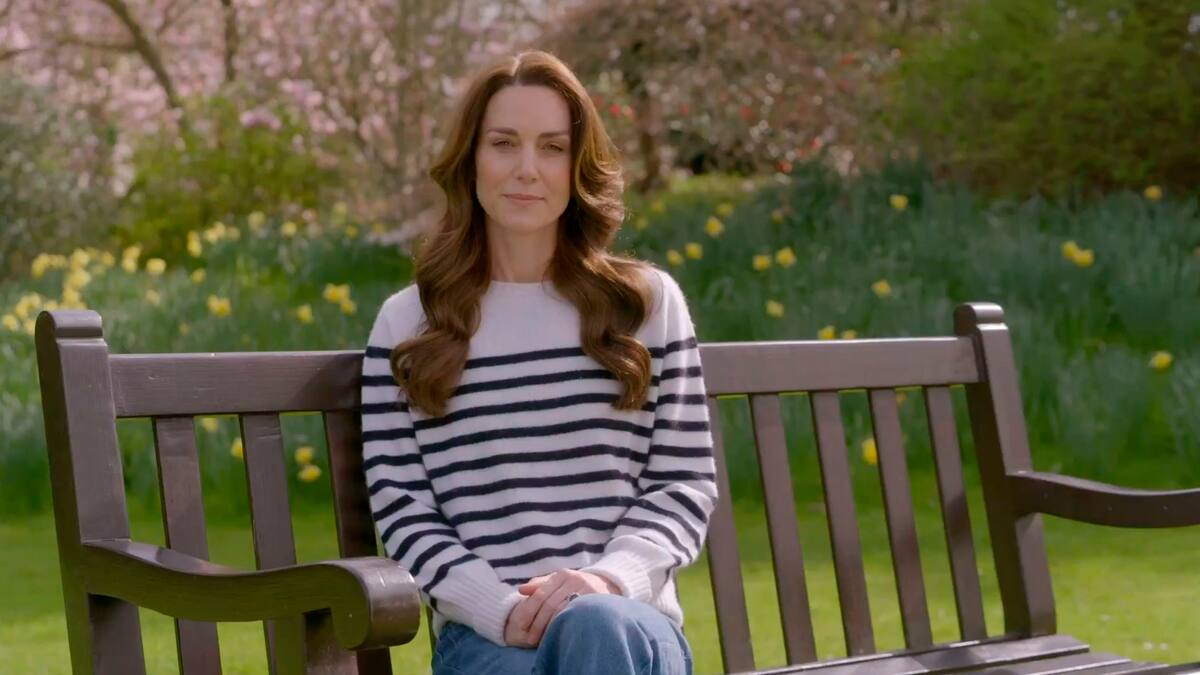 La princesa de Gales, Kate Middleton, confirma que fue diagnosticada con cáncer