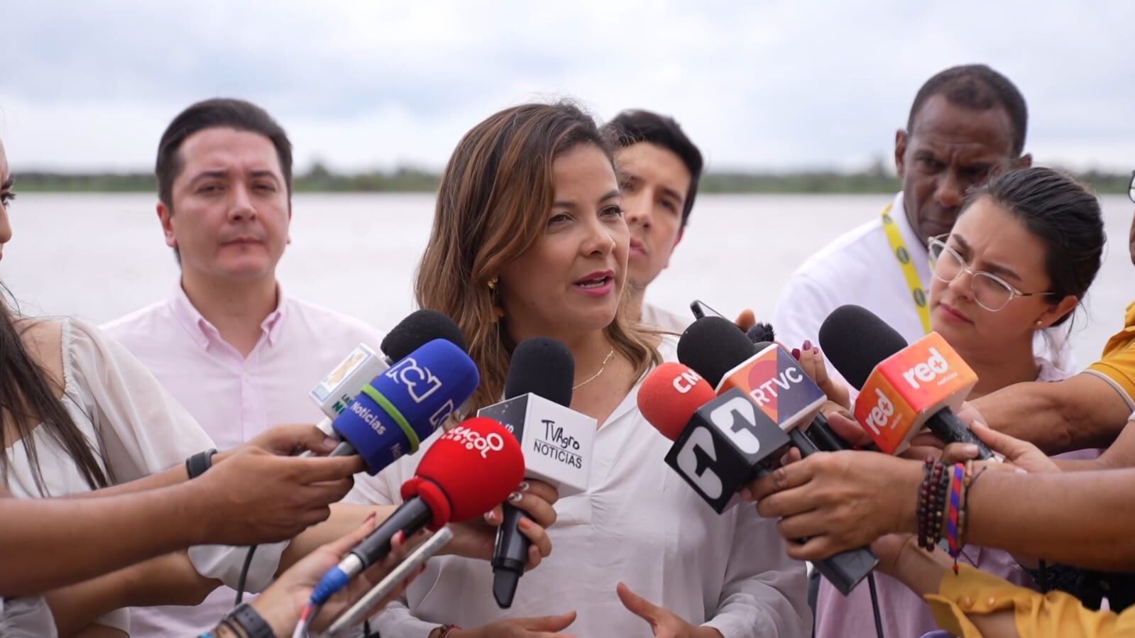 Ministra de Agricultura, Jhenifer Mojica en Barranquilla./ Foto: Minagricultura