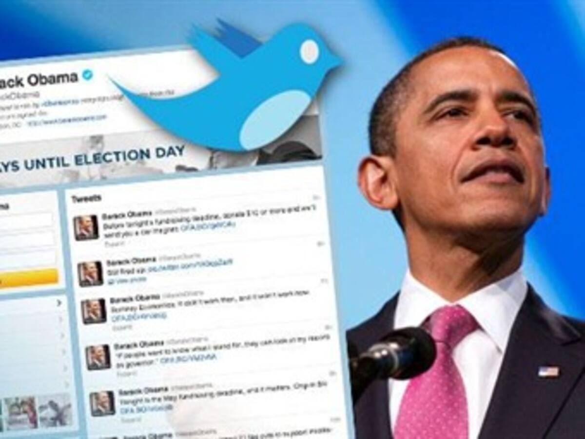 Otro récord tuitero de Obama: más de 24.000 trinos por minuto en su discurso
