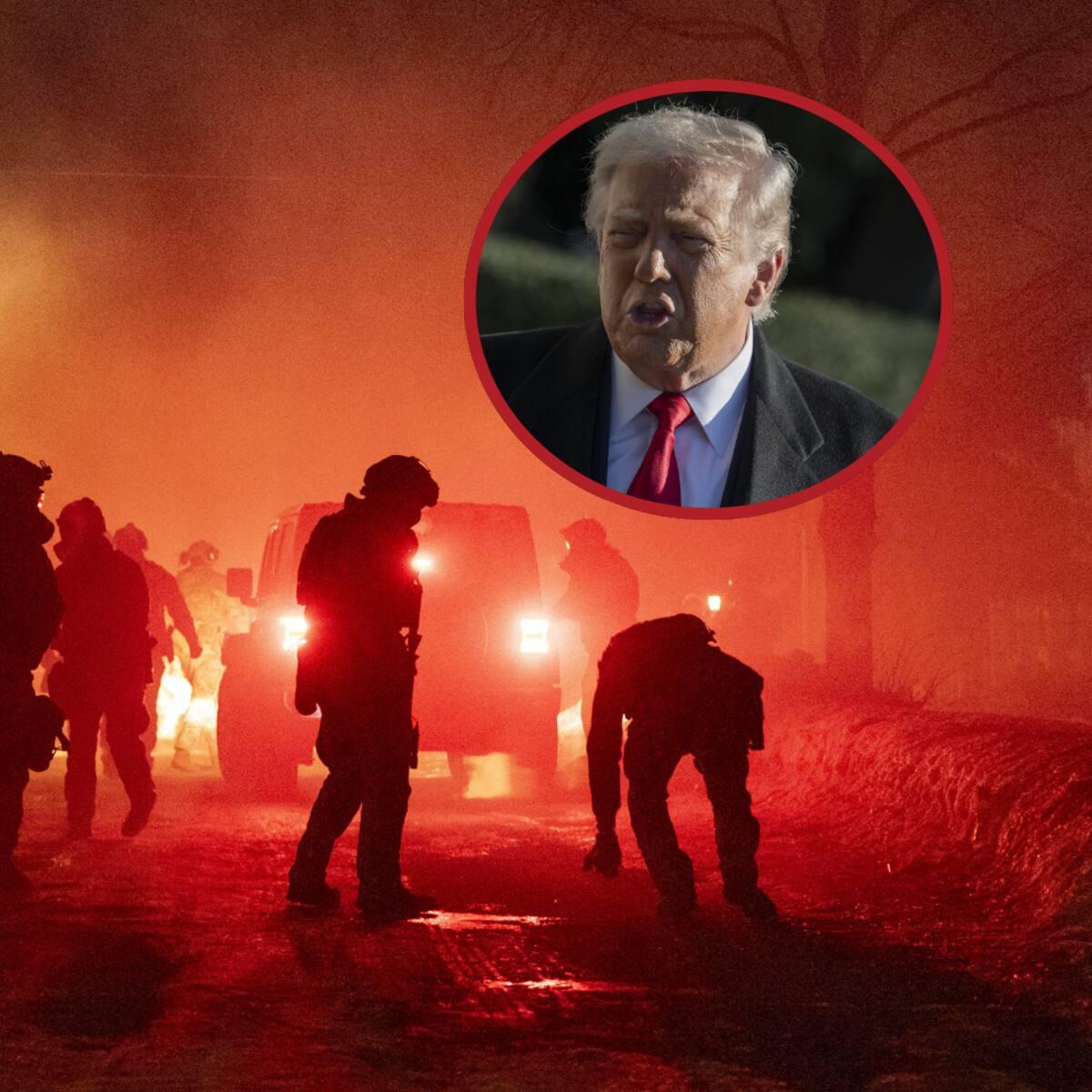 Trump amenazó con invocar la Ley de Insurrección en Minnesota si siguen ataques contra ICE