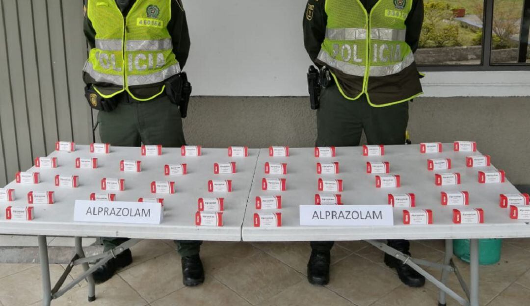 Medicamentos incautados