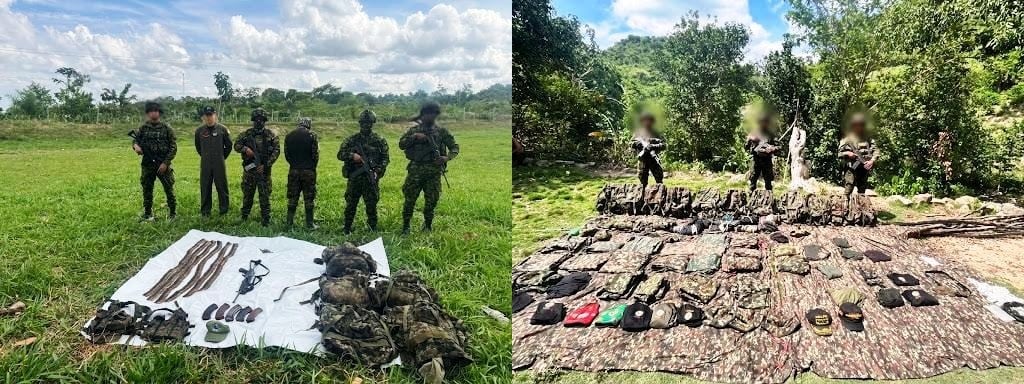 Ejército Nacional continúa la ofensiva contra el grupo armado organizado Clan del Golfo, en Bolívar