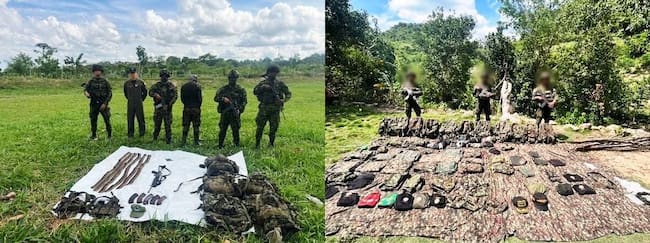 Ejército Nacional continúa la ofensiva contra el grupo armado organizado Clan del Golfo, en Bolívar