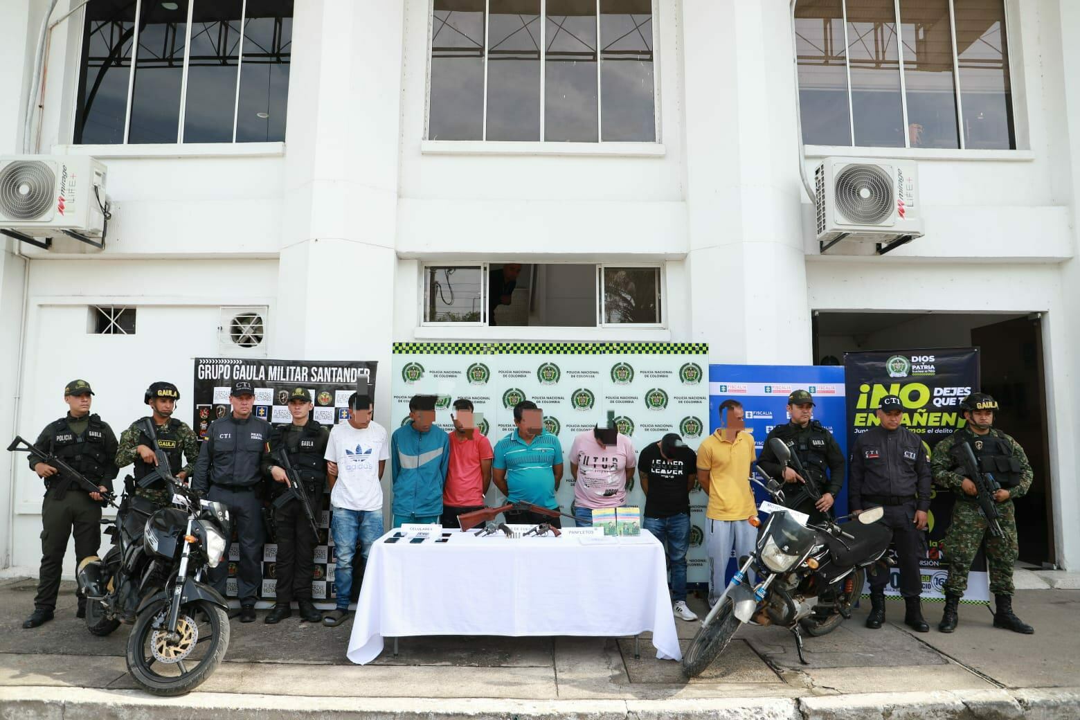 “Nos tenían amenazados”: Gob. de Santander tras captura de disidentes de las Farc. Foto: Suministrada