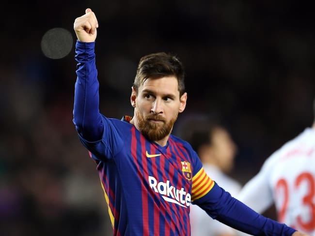 Messi marcó en la goleada ante el Eibar y llegó a 400 goles en La Liga