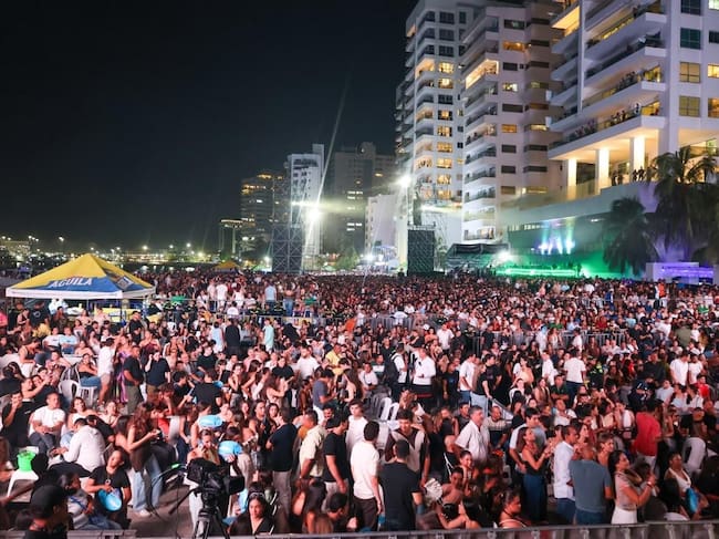 Más de 117 mil visitantes llegaron a Santa Marta y dejaron $106 mil millones durante la Fiesta del Mar. FOTO: Alcaldía de Santa Marta