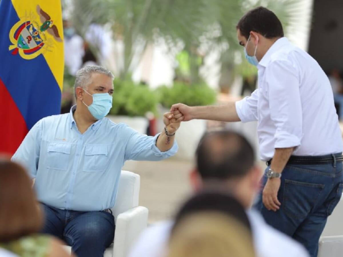 Duque anunció $67 mil millones para infraestructura cultural en Bolívar