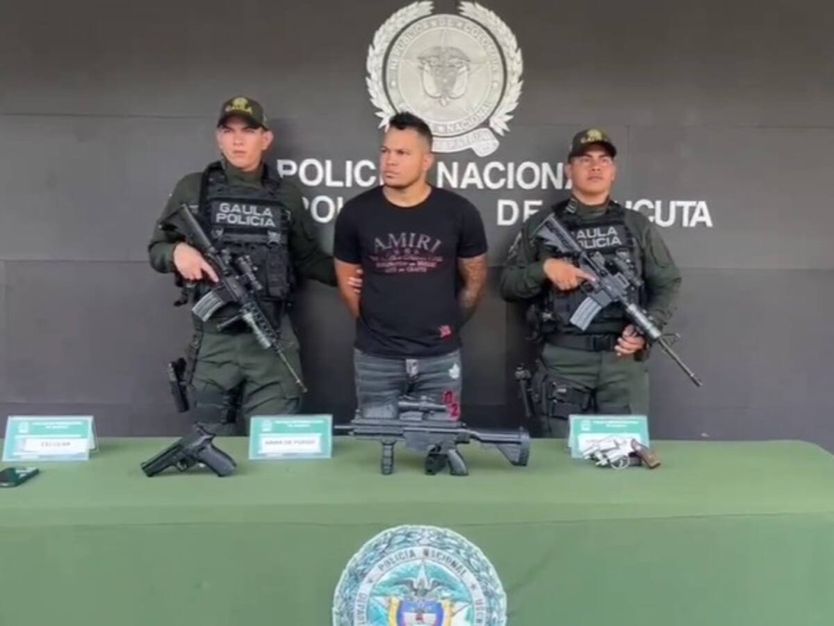 Cae extorsionista del Tren de Aragua en Cúcuta