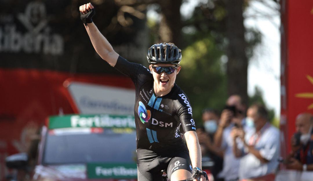 Michael Storer ganador de la séptima etapa de La Vuelta a España 2021