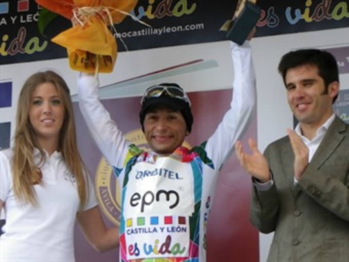 Walter Pedraza ganó la montaña de la Vuelta a Castilla y León