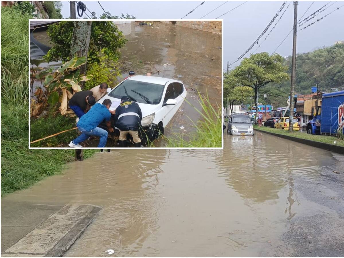 Fuerte aguacero generó 12 inundaciones en Ibagué