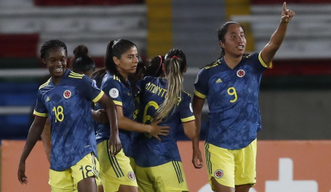 Selección Colombia Femenina en juego ante Ecuador