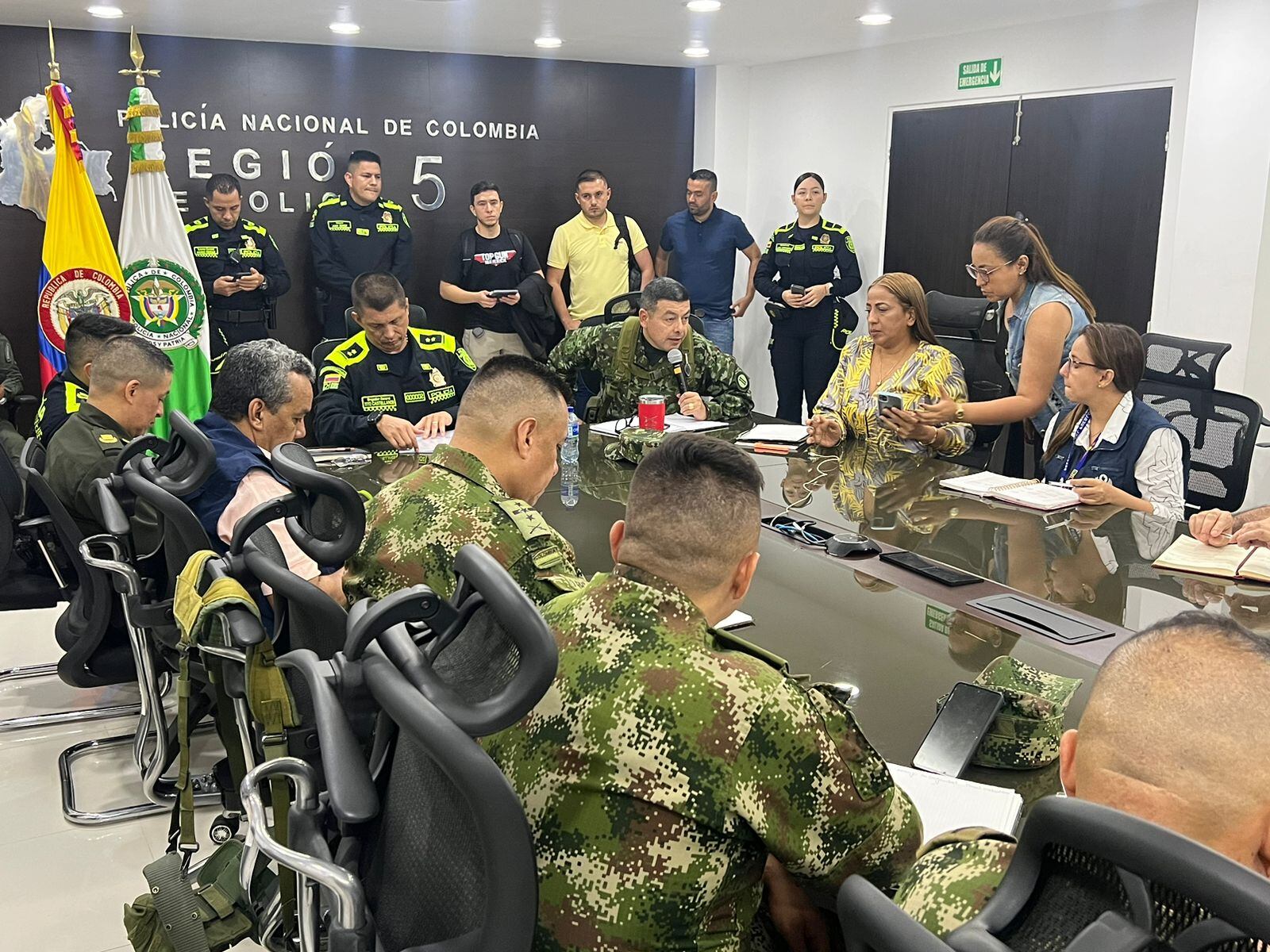 Consejo de seguridad en Norte de Santander