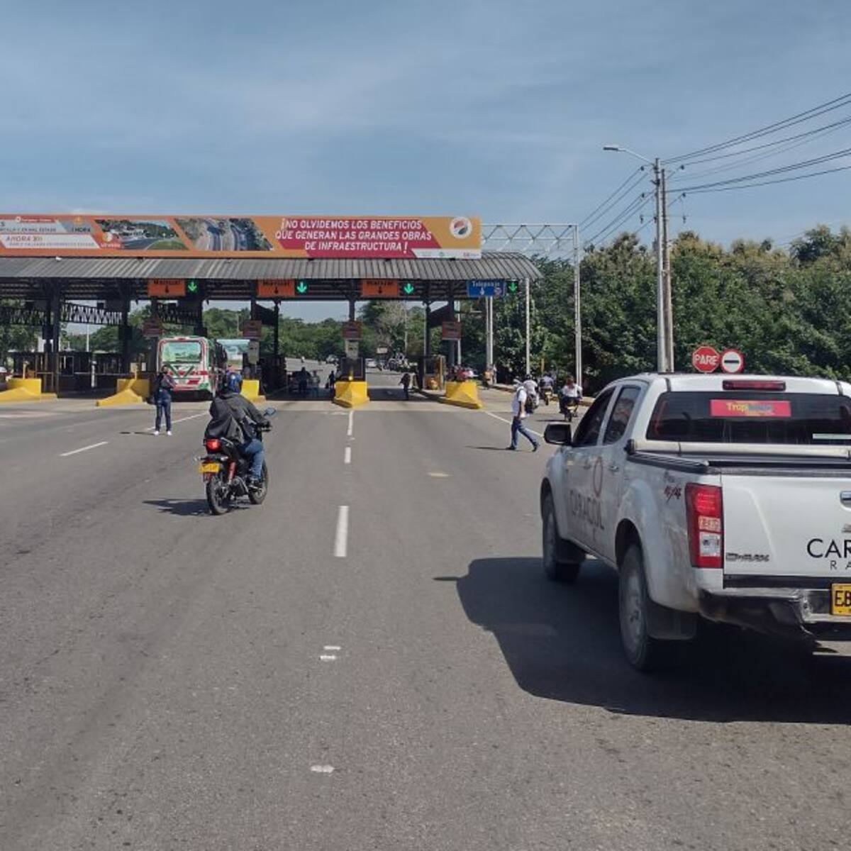Suspenden por un mes el cobro del peaje en Turbaco
