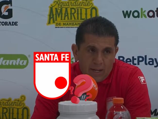 Jose Francisco López, entrenador de Santa Fe 