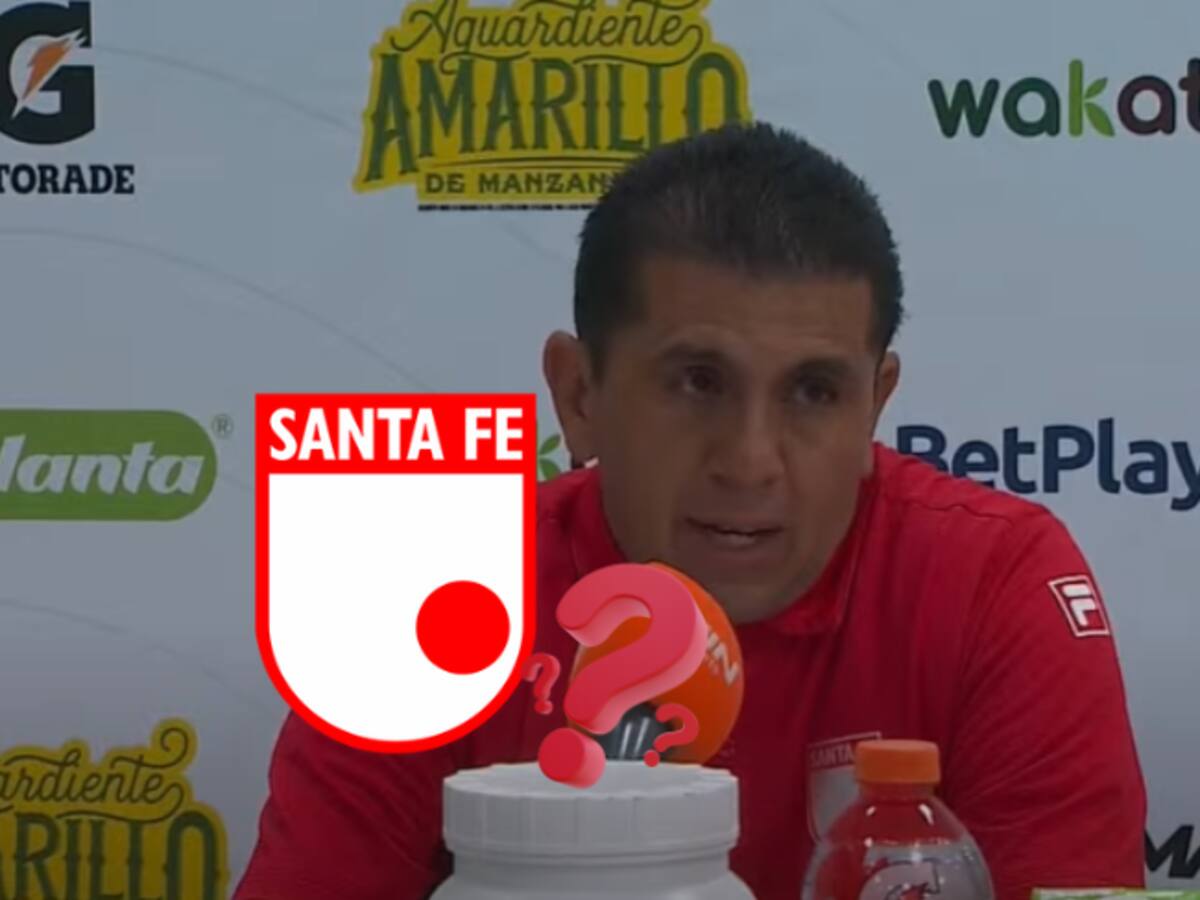 ¿Jose Francisco López se quedará como técnico de Santa Fe? Esto reveló tras vencer al Once Caldas