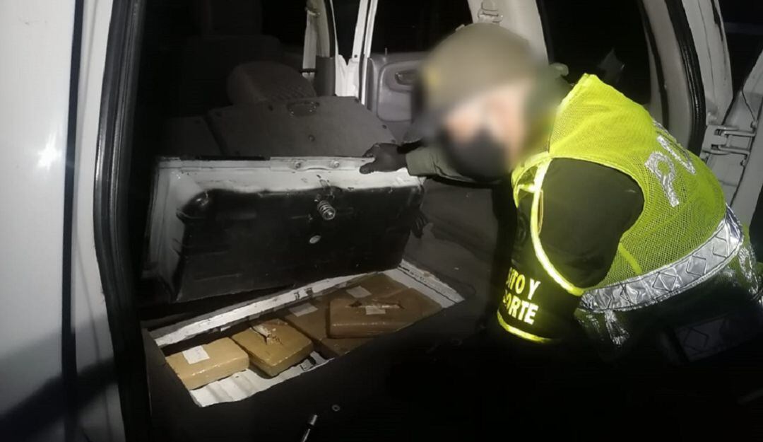 Incautación de estupefacientes