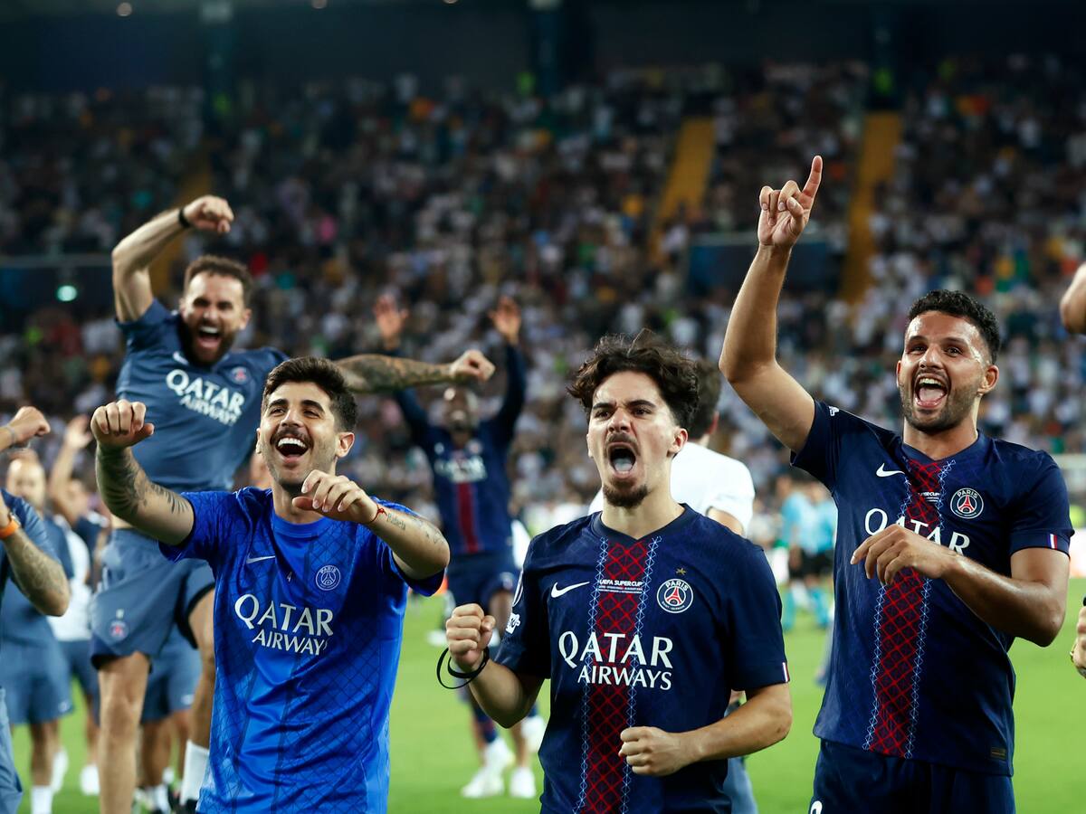 PSG vence en los penales al Tottenham y es campeón de la Supercopa de Europa 2025: vea acá los goles