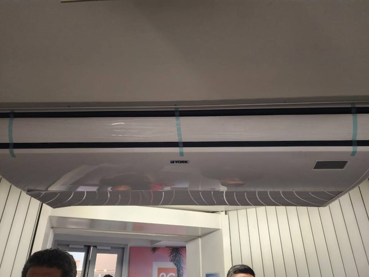 Aeropuerto de Santa Marta: calor insoportable y él aire acondicionado está sin estrenar