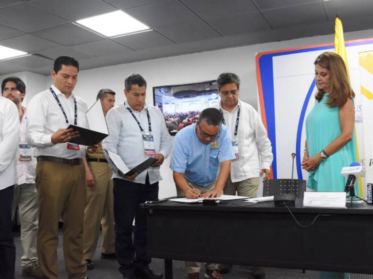 Vicepresidenta Marta L. Ramírez destacó gestión de alcalde Pedrito Pereira