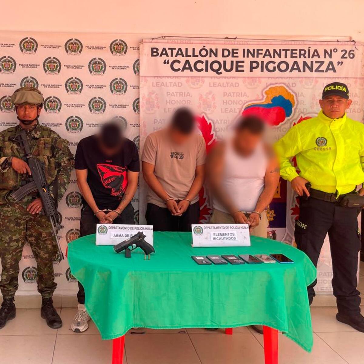 En el Huila lograran rescatar a dos de tres ciudadanos que fueron secuestrados