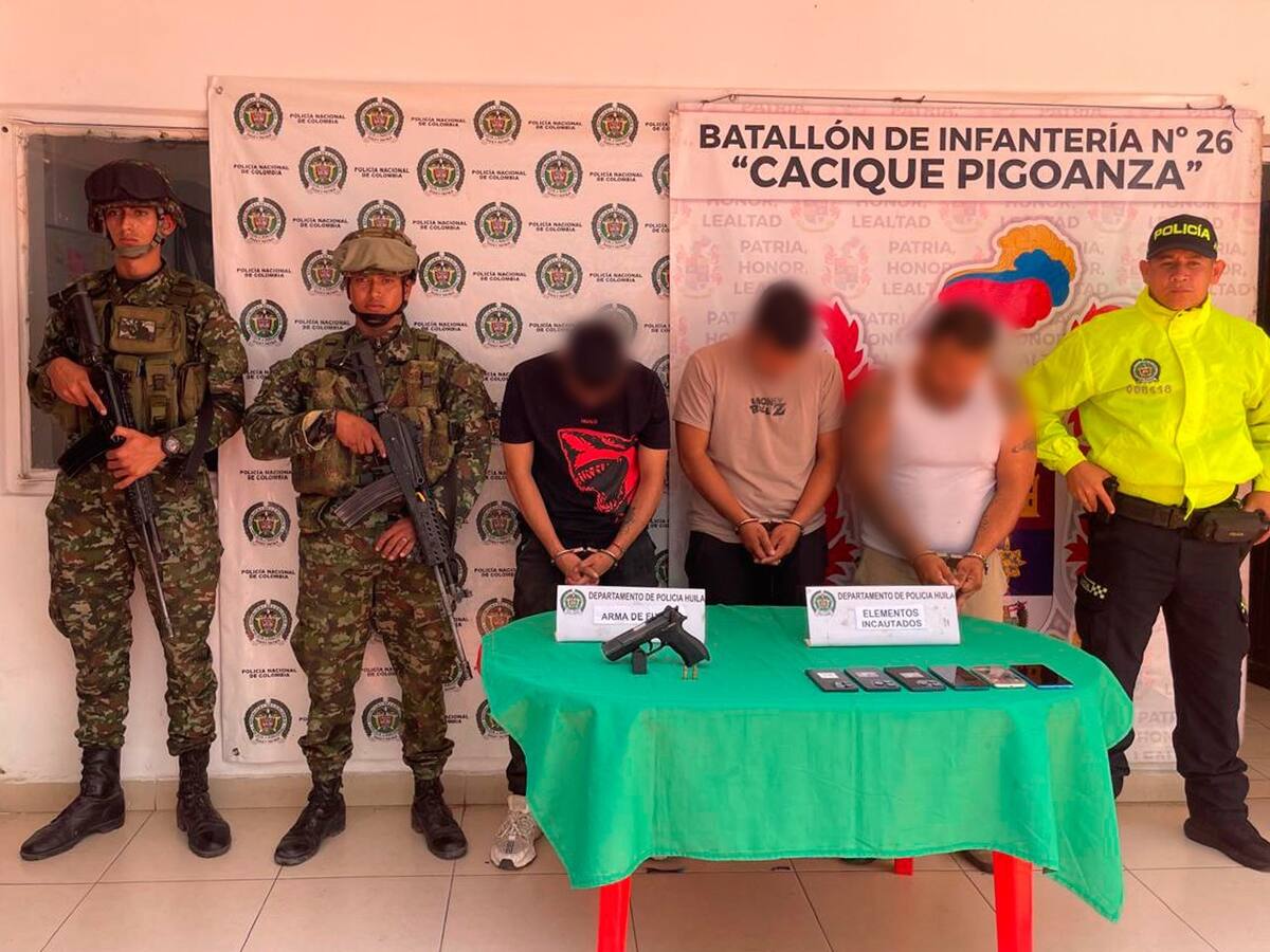 En el Huila lograran rescatar a dos de tres ciudadanos que fueron secuestrados