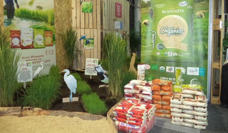 Arroz orgánico en Expo Agrofuturo