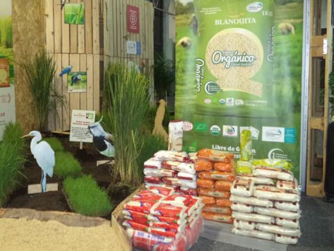 Arroz orgánico en Expo Agrofuturo