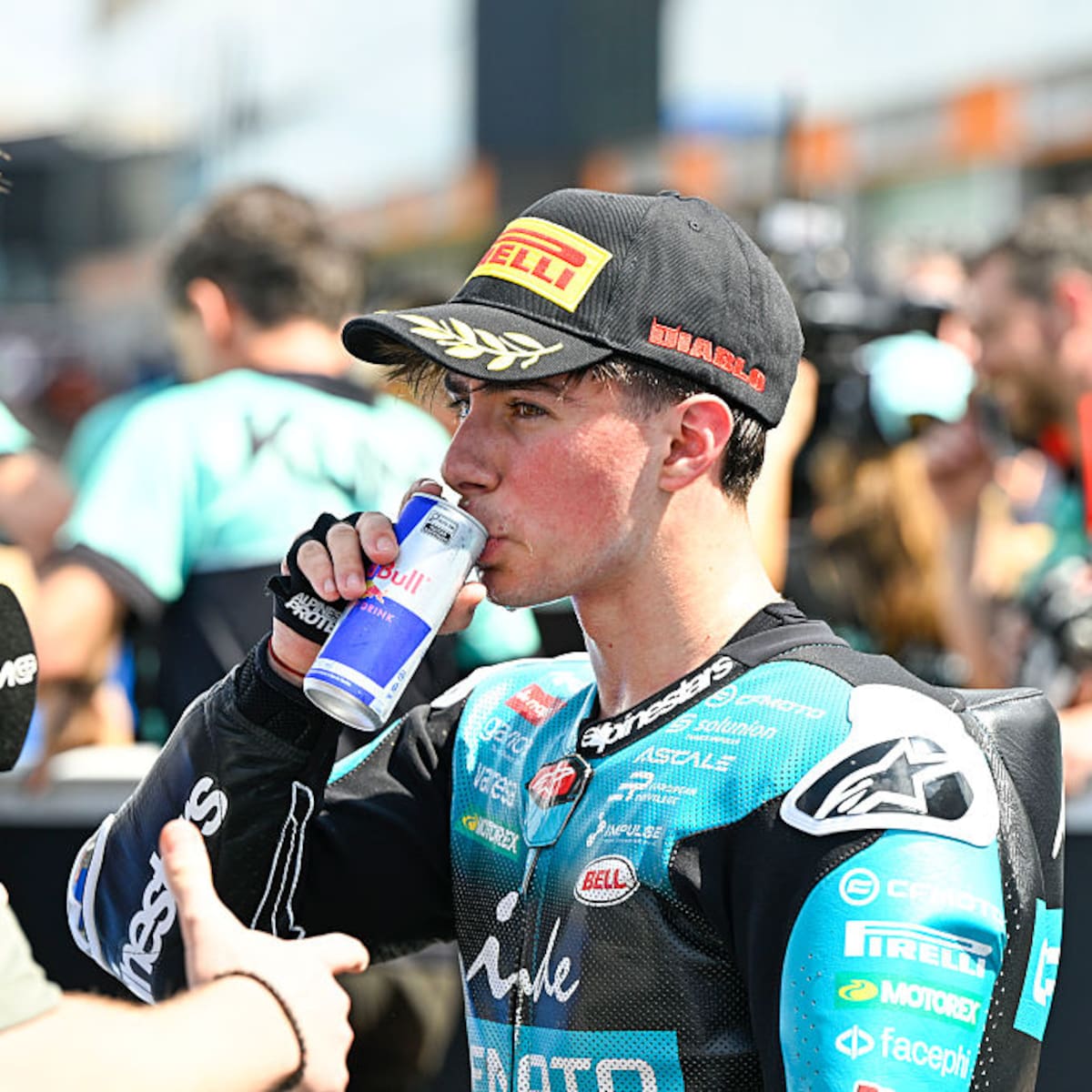 Así le fue al colombiano David Alonso en la clasificación del GP de Francia de Moto2