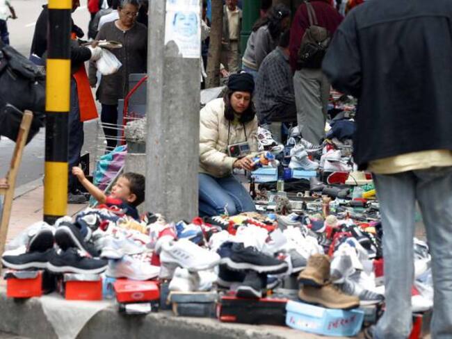 Solo el 8,9% de vendedores informales han sido reubicados en Bogotá