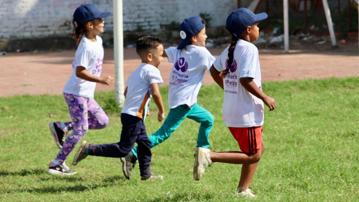 Jornadas lúdicas por los derechos de niños migrantes en La Parada - Foto: Defensoría del Pueblo